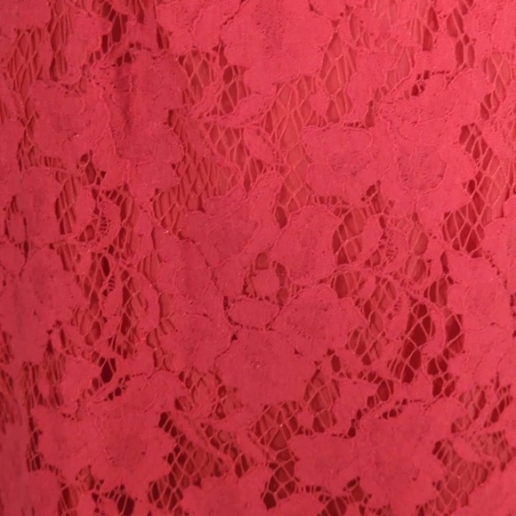 Signature8 Open Back Red Lace Dress | NWT | LARGE‎ - Picture 8 of 11